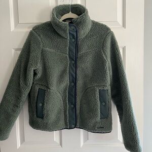NWOT L.L Bean Sherpa Fleece Jacket